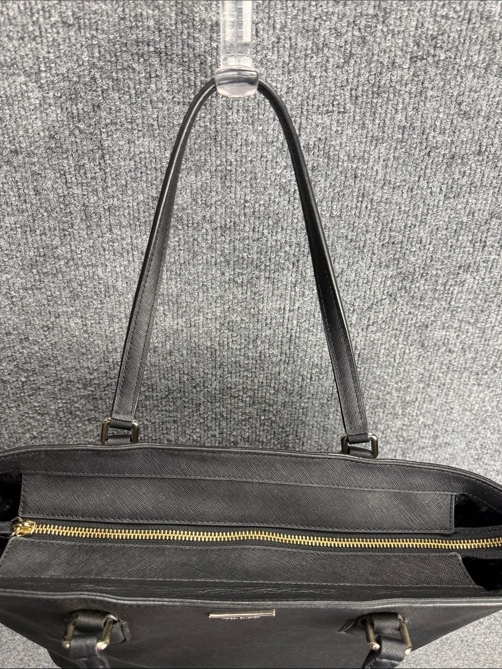 Kate Spade Laurel Way Black Saffiano Leather Medium Dally Tote Bag - Very Nice!
